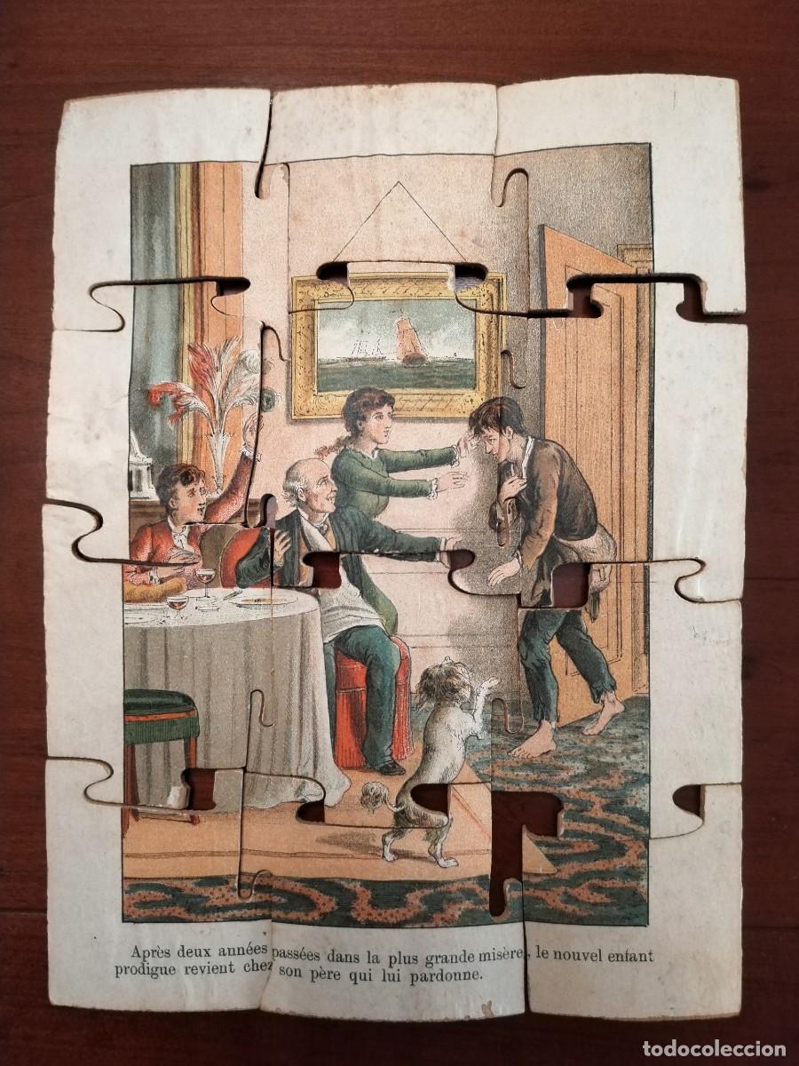 Puzzles: Puzzle o rompecabezas muy antiguo. - Foto 1