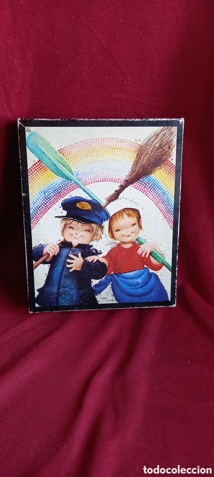 Puzzles: ANTIGUO JUEGO ROMPECABEZAS ARCO IRIS PUZZLE - Foto 3
