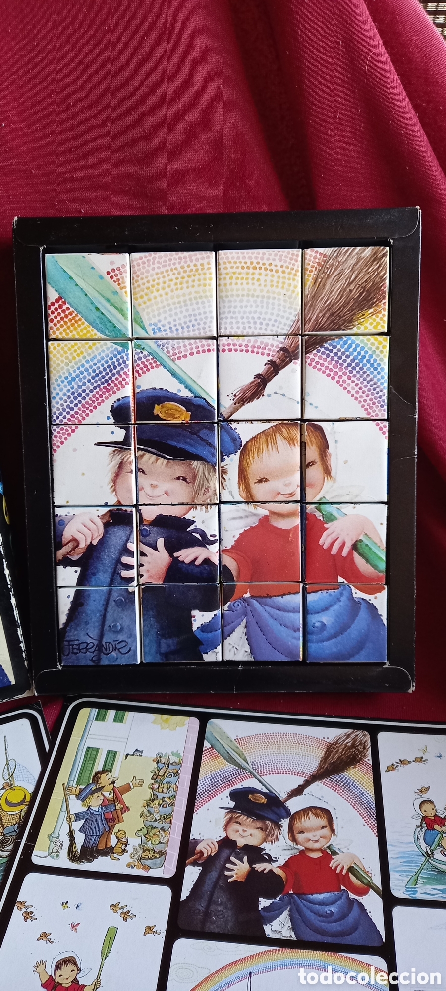 Puzzles: ANTIGUO JUEGO ROMPECABEZAS ARCO IRIS PUZZLE - Foto 21