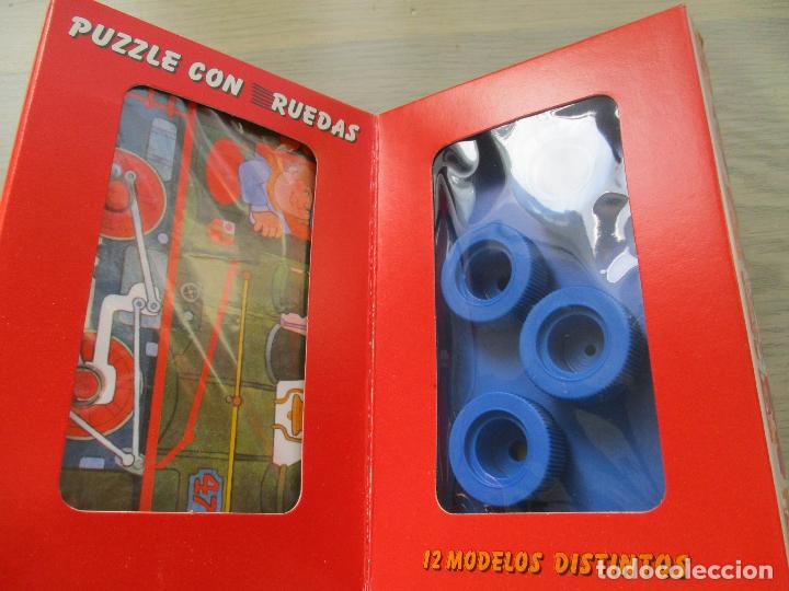 Puzzles: PUZZLE CON RUEDAS- TREN.- JUEGOS EDUCA- SIN USAR - Foto 2