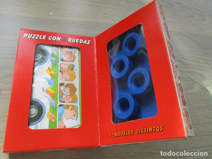 Puzzles: PUZZLE CON RUEDAS- AUTOCAR.- JUEGOS EDUCA- SIN USAR - Foto 2