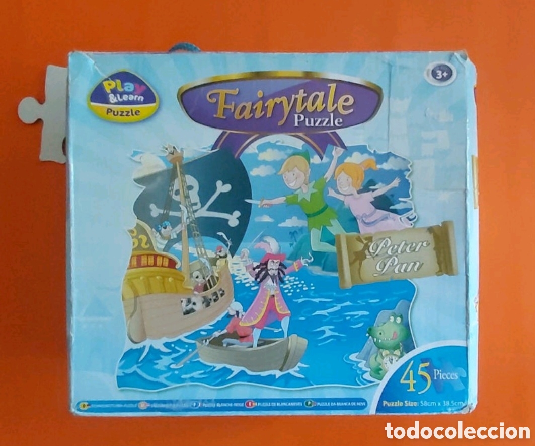 Puzzles: Puzzle Peter Pan Fairytale 45 Play & Learn - Foto 1