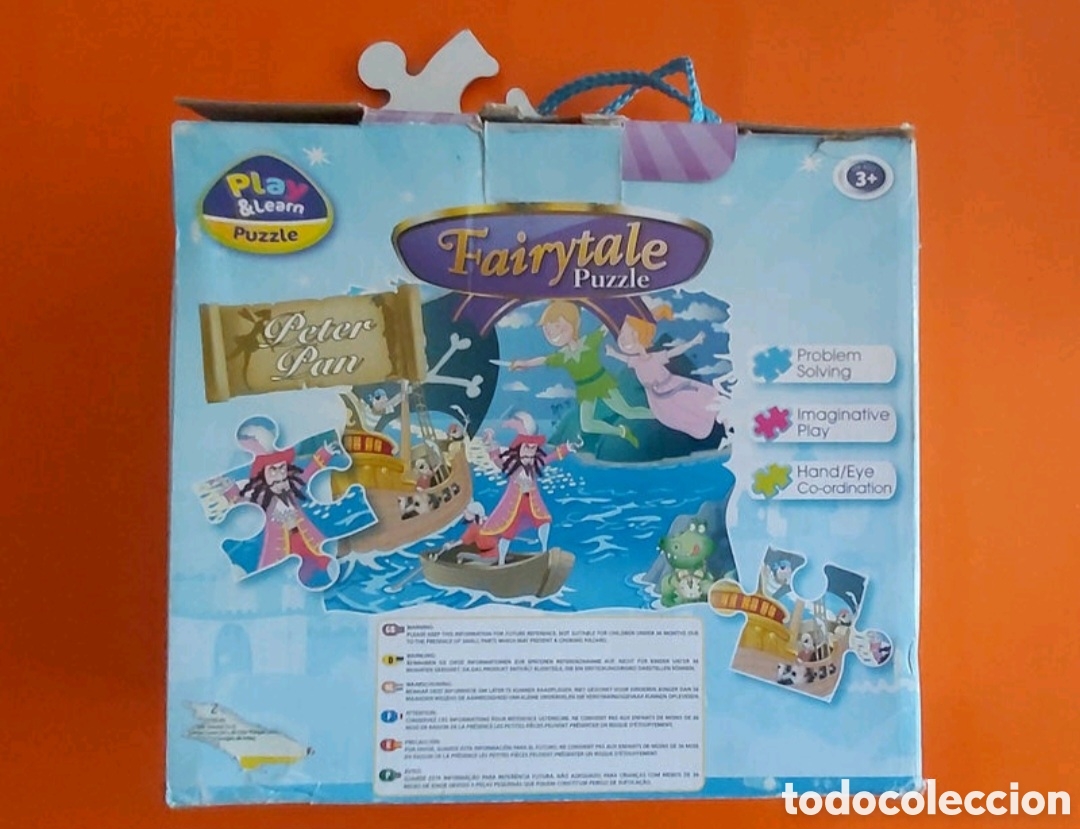 Puzzles: Puzzle Peter Pan Fairytale 45 Play & Learn - Foto 4