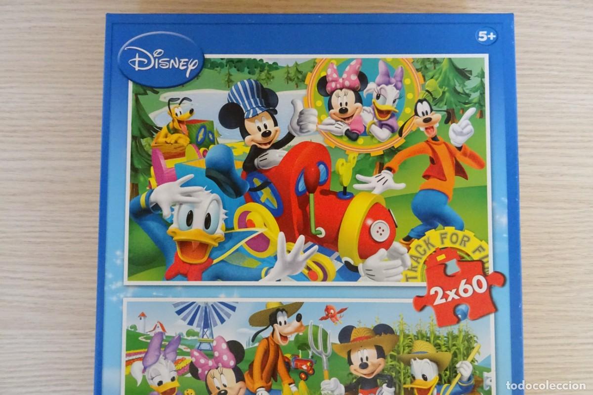 Puzzles: Puzzle Mickey Clementoni 2x60 - Foto 7