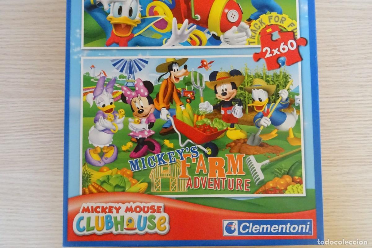 Puzzles: Puzzle Mickey Clementoni 2x60 - Foto 2