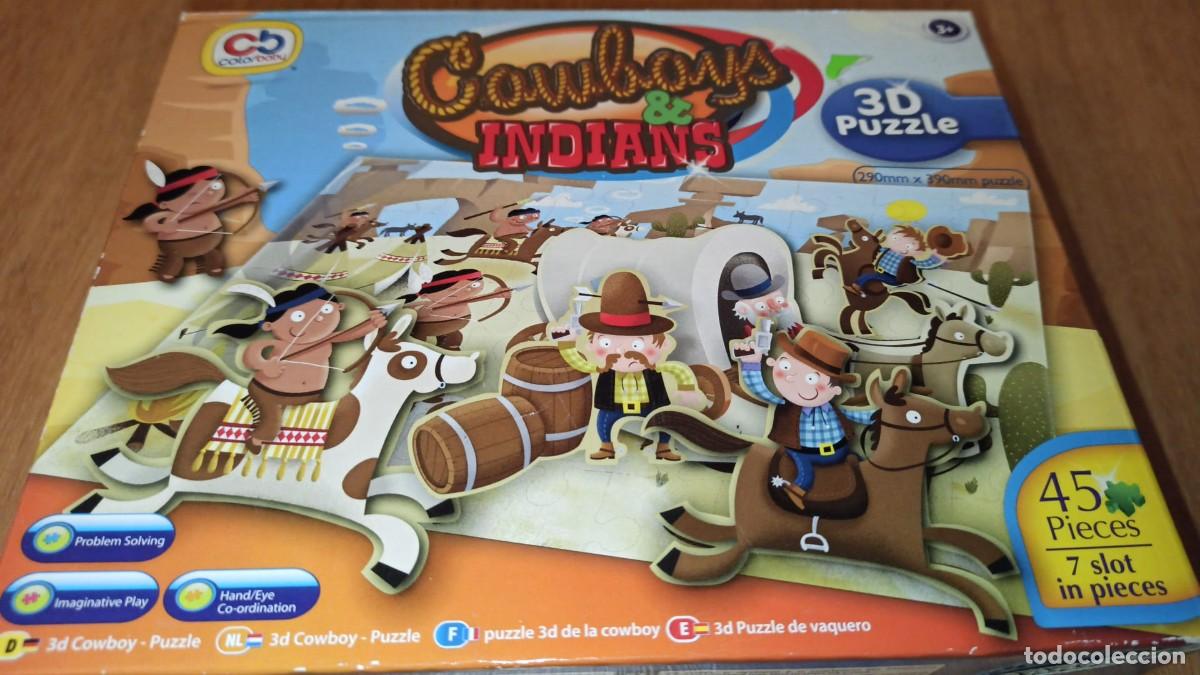 Puzzles: Puzzle del oeste - Foto 1