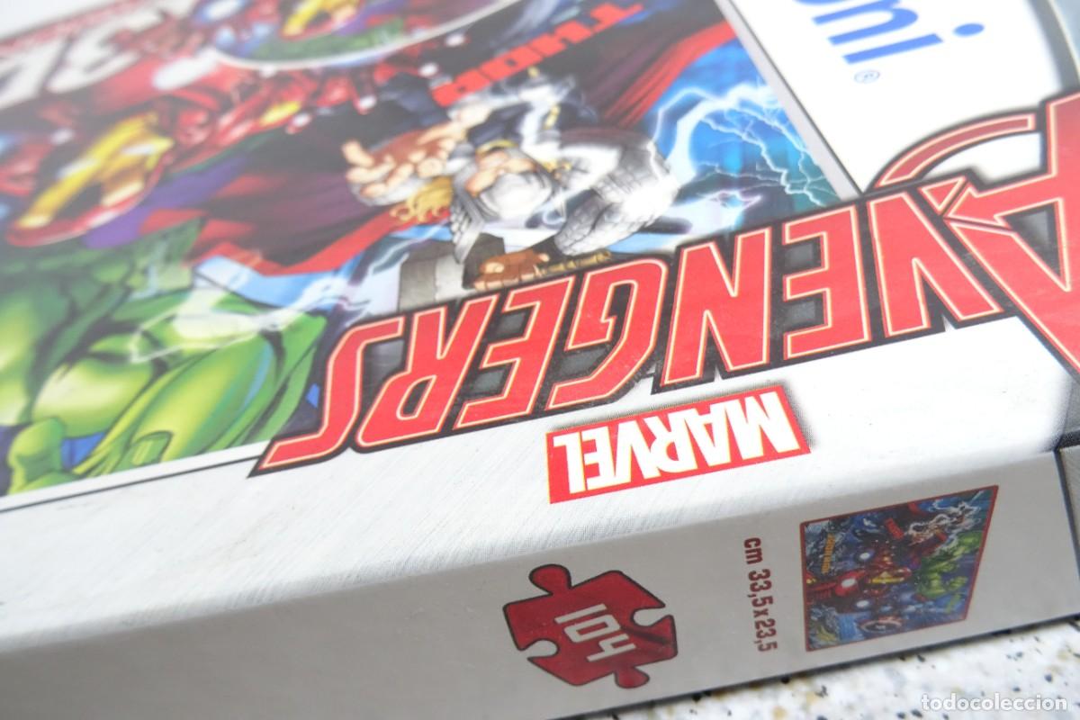 Puzzles: Puzzle Avengers Marvel vision 3d Clementoni de 104 piezas - Foto 3