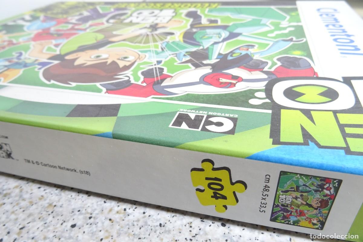 Puzzles: PUZZLE BEN 10 FLUORESCENTE CLEMENTONI 104 PIEZAS - Foto 4