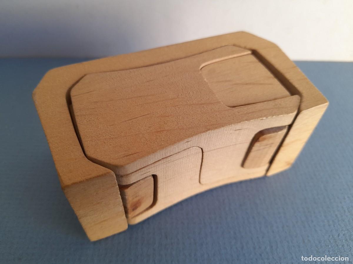 Puzzles: puzzle 3D, mesa , sillas y taburetes 10x5x4cm aprox - Foto 4