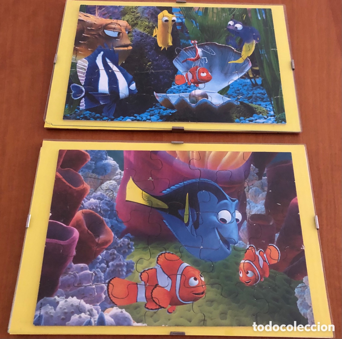 Puzzles: 2 puzzles de Nemo enmarcados - Foto 1