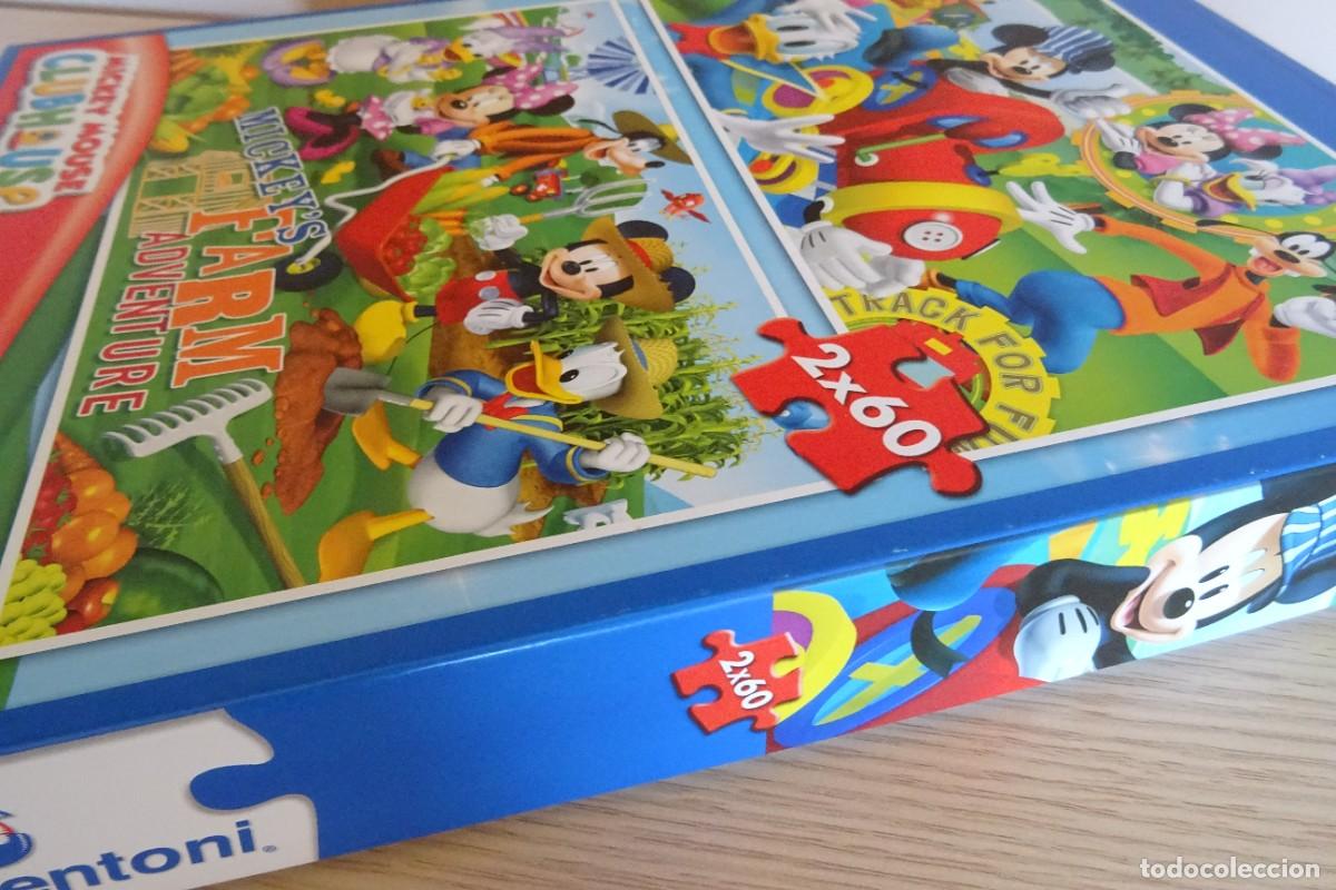Puzzles: Puzzle Mickey Clementoni 2x60 - Foto 3
