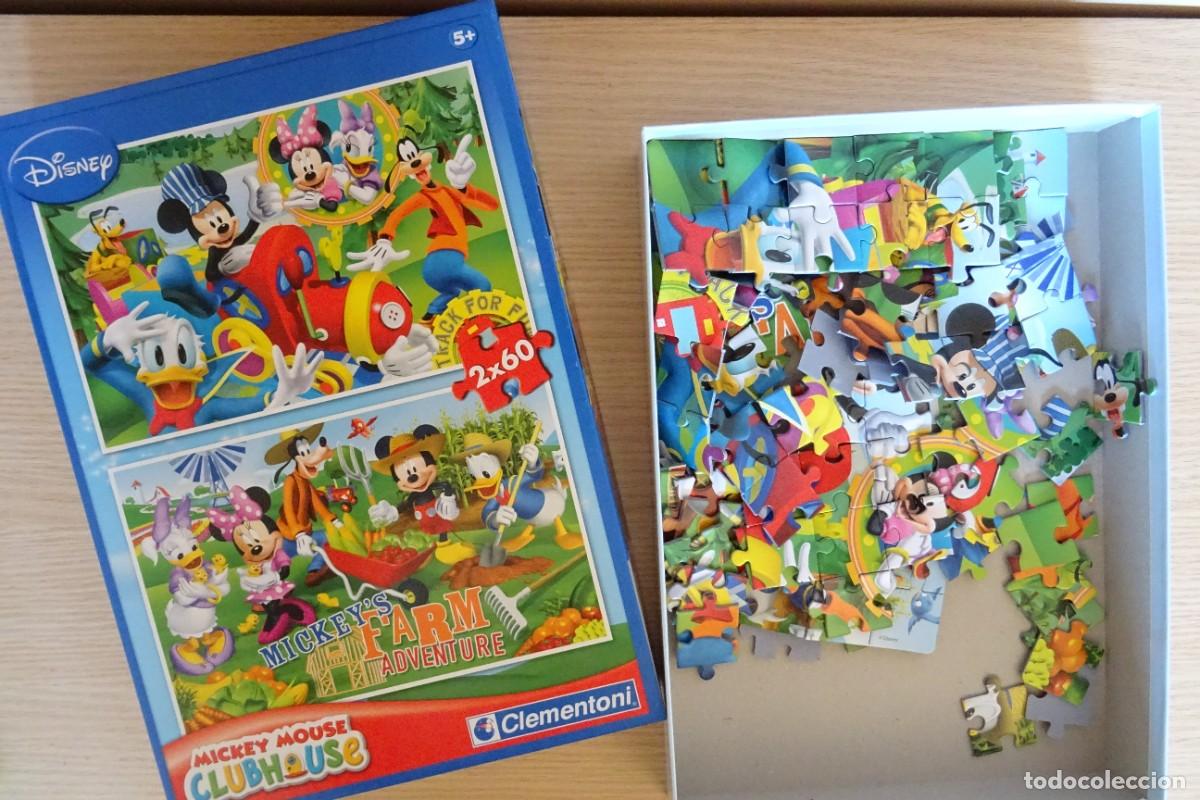 Puzzles: Puzzle Mickey Clementoni 2x60 - Foto 12