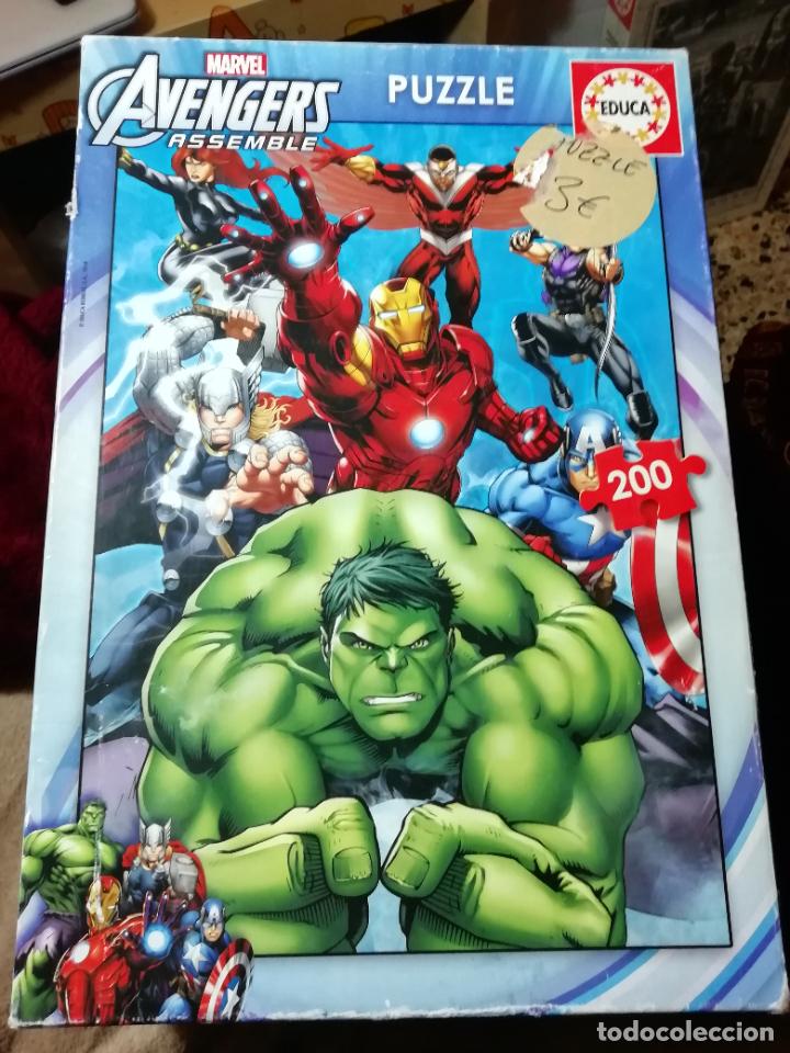 Puzzles: PUZZLE AVENGERS MARVEL - 200 PIEZAS - Foto 1
