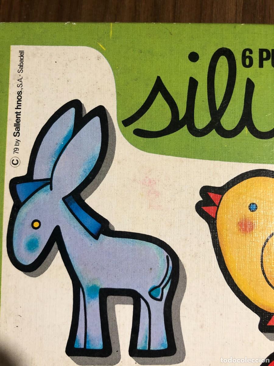 Puzzles: 6 puzzles siluetas educa 79 antiguo - Foto 4