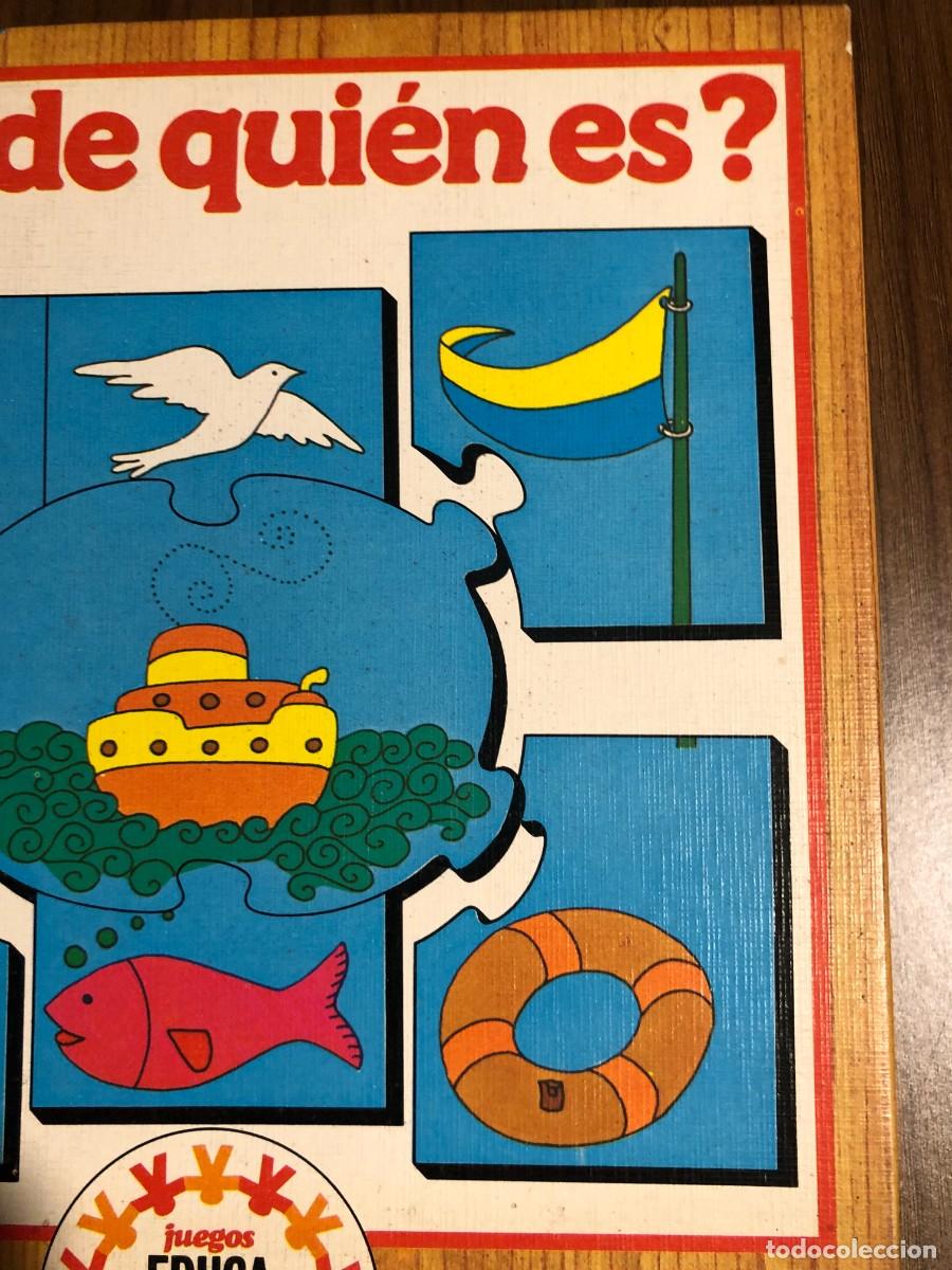 Puzzles: Puzzle antiguo madera de quien es? 1979 educa - Foto 3