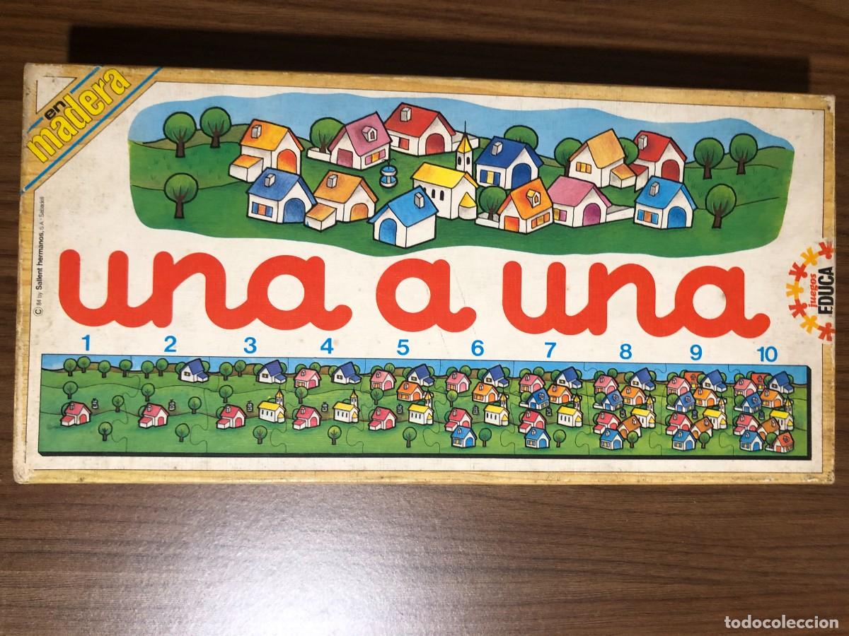 Puzzles: Puzzle de madera Una a una Educa a&ntilde;os 84 sin usar - Foto 2