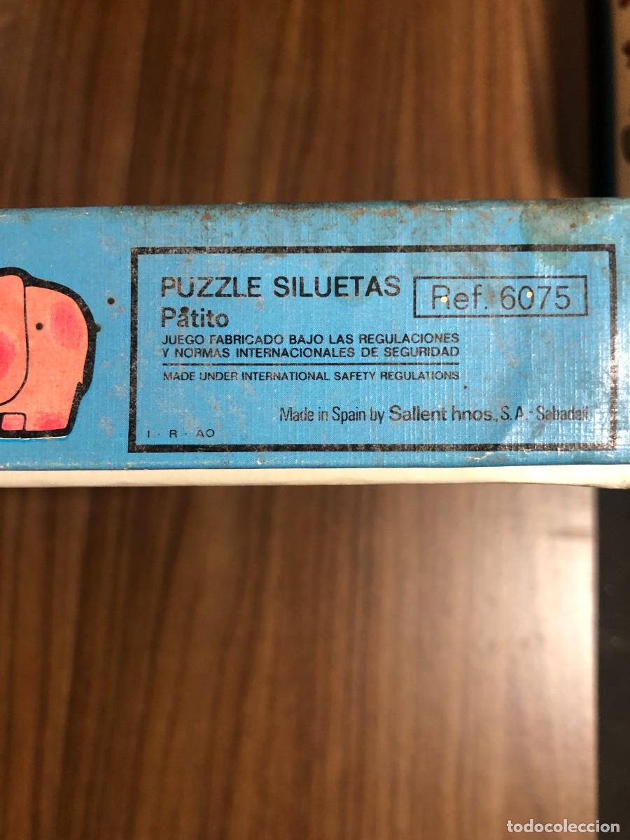 Puzzles: Puzzle antiguo Seis Siluetas Educa a&ntilde;o79 sin usar - Foto 6