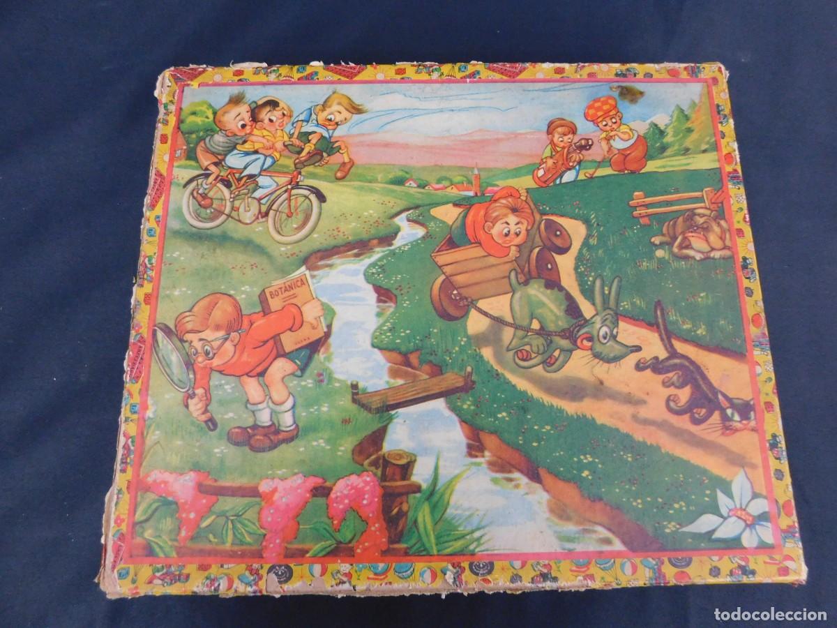 Puzzles: ANTIGUO PUZZLE DE CUBOS - Foto 1