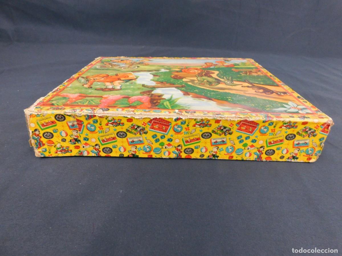 Puzzles: ANTIGUO PUZZLE DE CUBOS - Foto 2