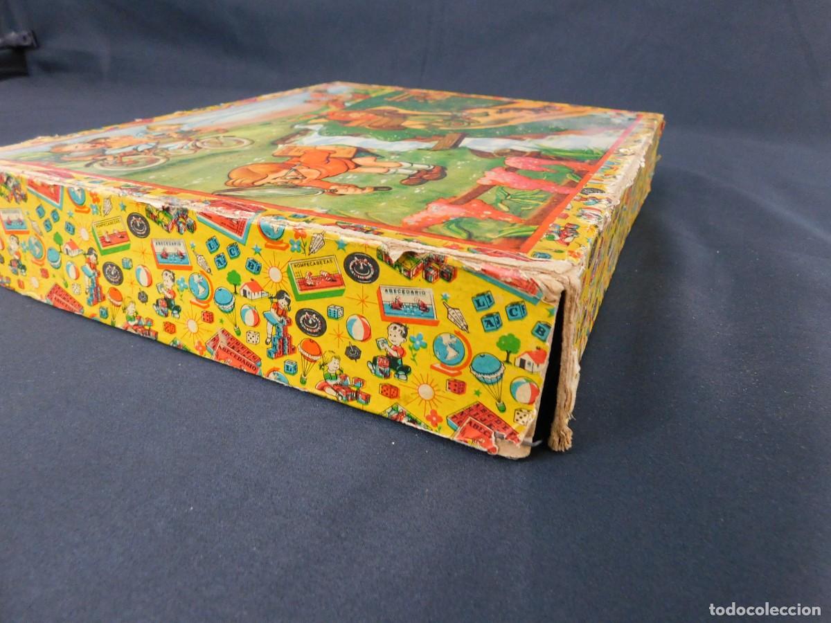 Puzzles: ANTIGUO PUZZLE DE CUBOS - Foto 3