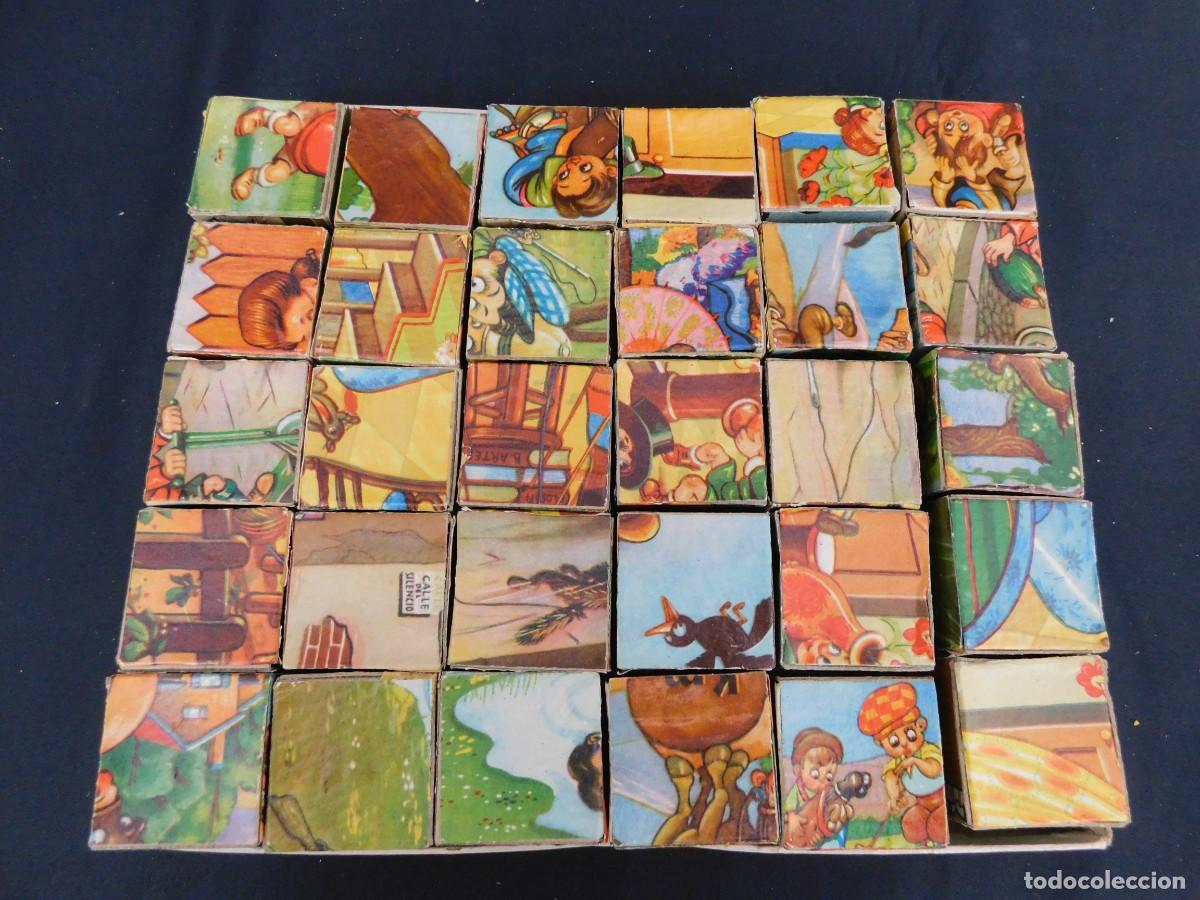 Puzzles: ANTIGUO PUZZLE DE CUBOS - Foto 6