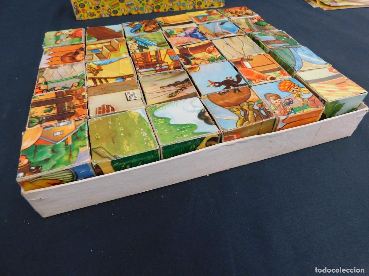 Puzzles: ANTIGUO PUZZLE DE CUBOS - Foto 7