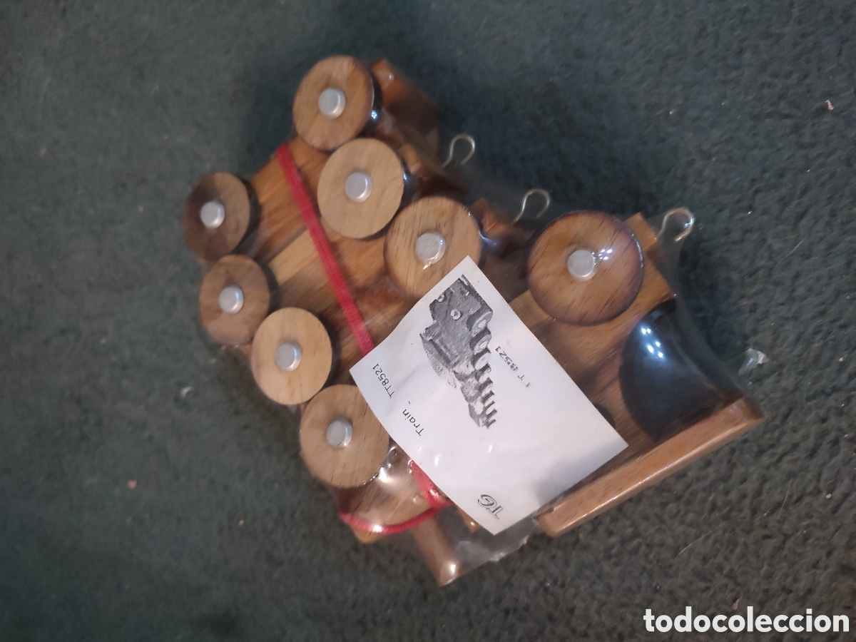 Puzzles: Puzzle rompecabezas de madera tren - Foto 1