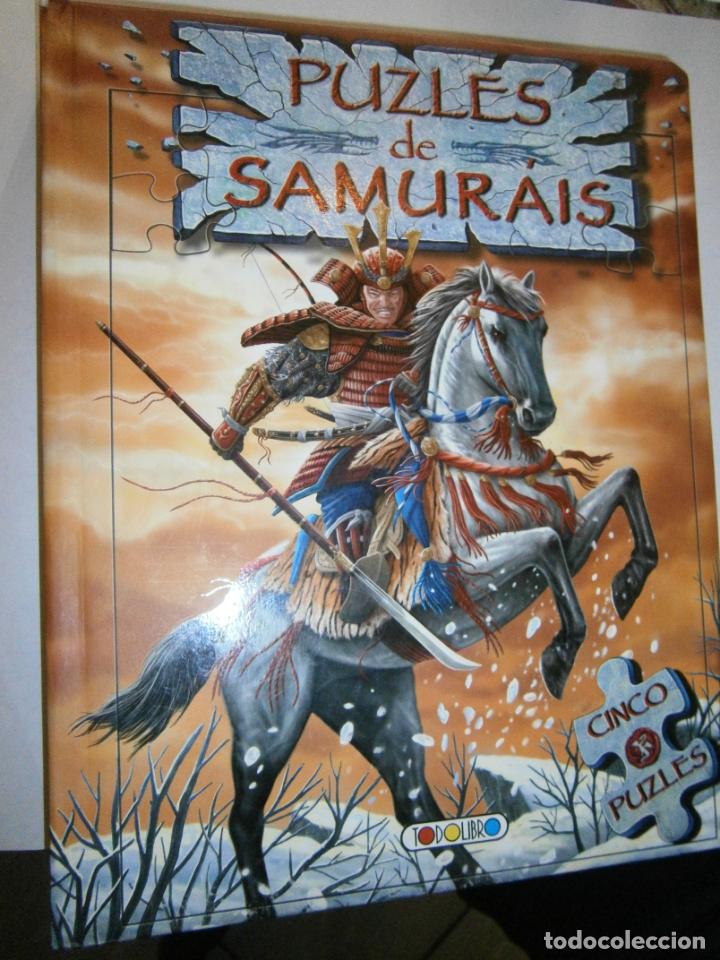 Puzzles: ESPECTACULAR PUZLE - PUZLES DE SAMURAI (CINCO PUZLES) - LC3 - Foto 1