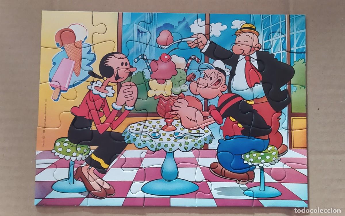Puzzles: PUZZLE POPEYE 3 PUZZLES DE 25 PIEZAS 1992 - Foto 6