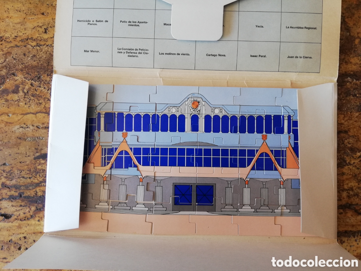 Puzzles: Puzzle edificio Asamblea regional con carpeta - Foto 2