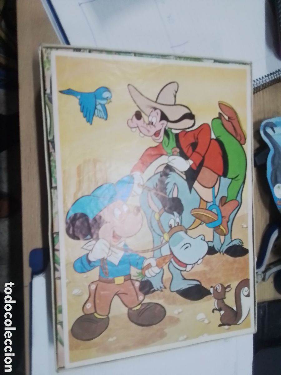 Puzzles: Puzzle disney de dados de cart&oacute;n - Foto 4