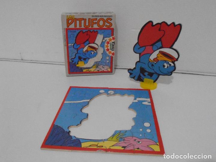 Puzzles: PUZZLE LOS PITUFOS, SUBMARINISMO, REF 2216, EDUCA - Foto 2