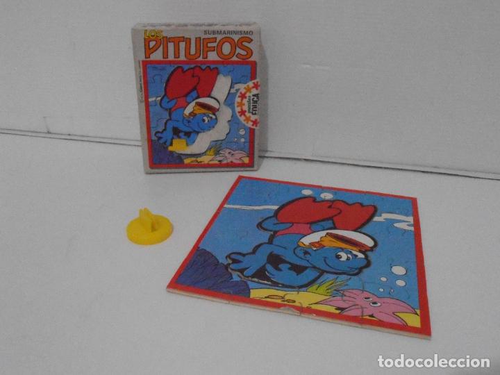 Puzzles: PUZZLE LOS PITUFOS, SUBMARINISMO, REF 2216, EDUCA - Foto 1