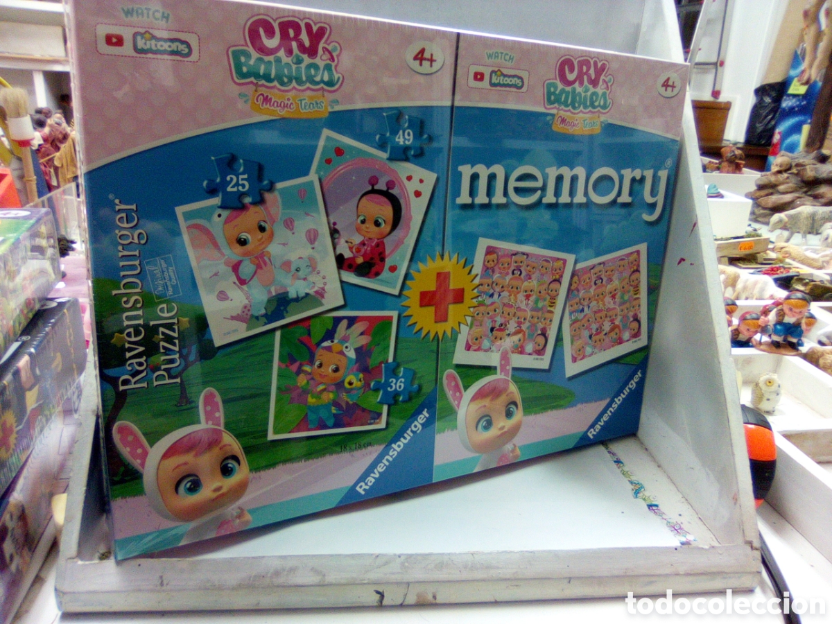 Puzzles: Tres puzzle+ memo cry babies - Foto 1