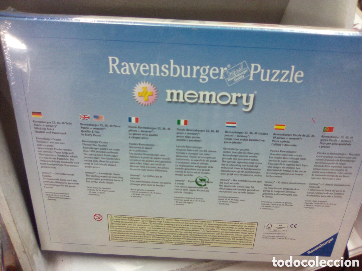 Puzzles: Tres puzzle + memo tortugas ninja - Foto 2