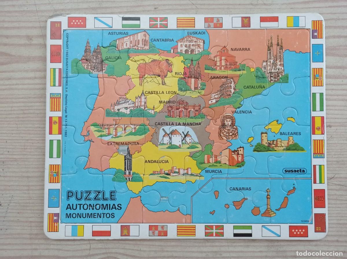 Puzzles: Puzzle Puzle Autonomia Monumentos - Foto 1