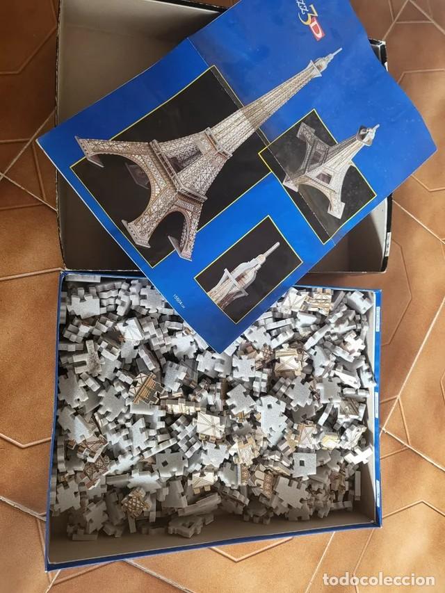 Puzzles: Puzzle 3d La Tour Eiffel - puzz3d Torre Eiffel - puzz 3d de MB - Foto 2