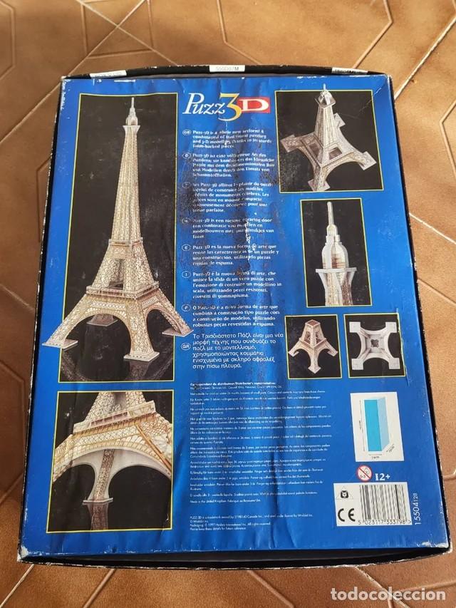Puzzles: Puzzle 3d La Tour Eiffel - puzz3d Torre Eiffel - puzz 3d de MB - Foto 3