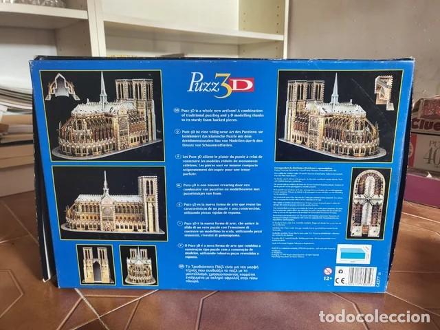 Puzzles: Puzzle 3d La catedral de Notre Dame - puzz3d - puzz 3d de MB - Foto 3