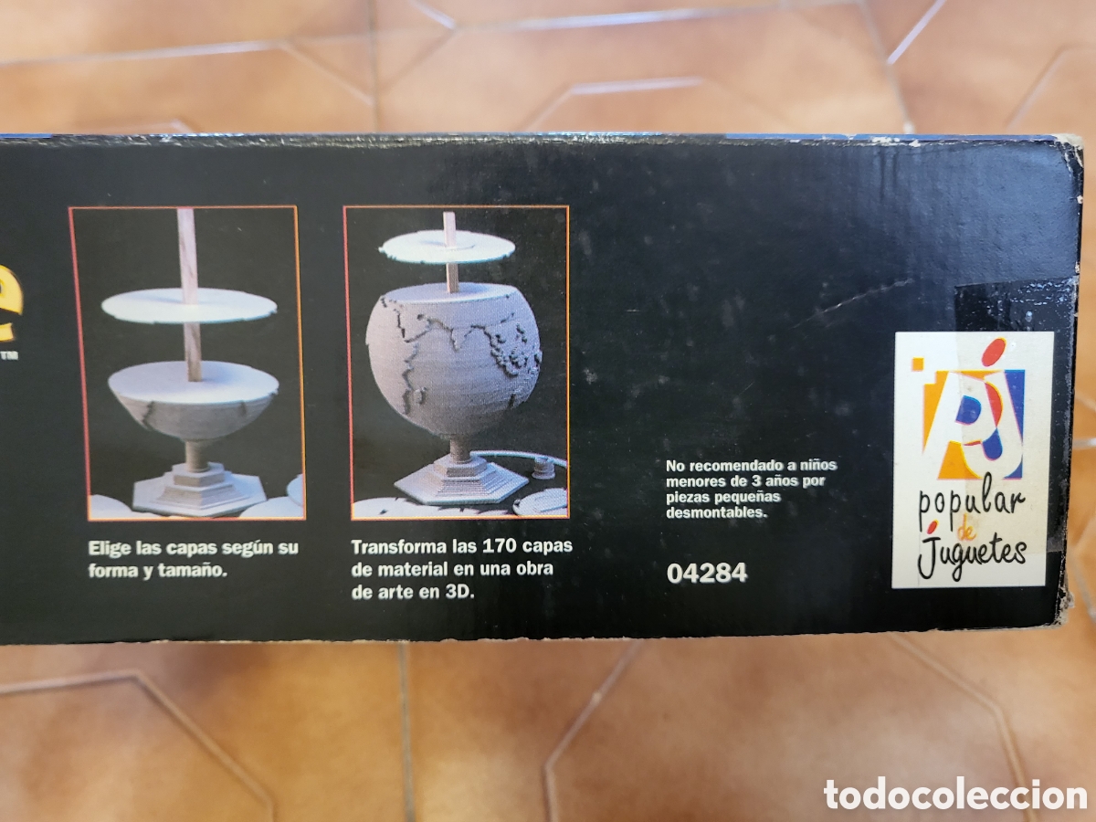 Puzzles: Puzzle 3D SCULPTURE - El globo (ref 04284) de 1995. Completo. - Foto 3