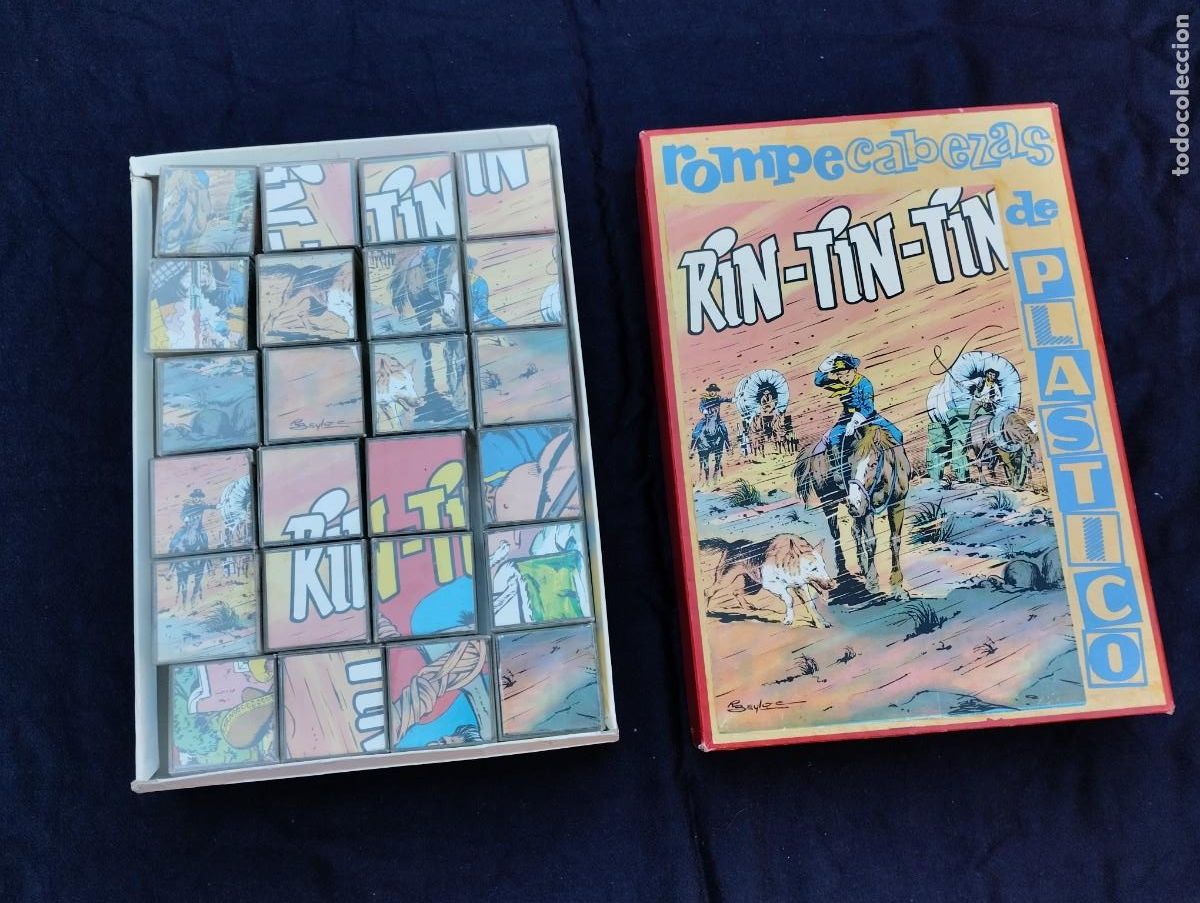 Puzzles: Rompecabezas Rin-Tin-Tin de Cubos de Pl&aacute;stico - Foto 3