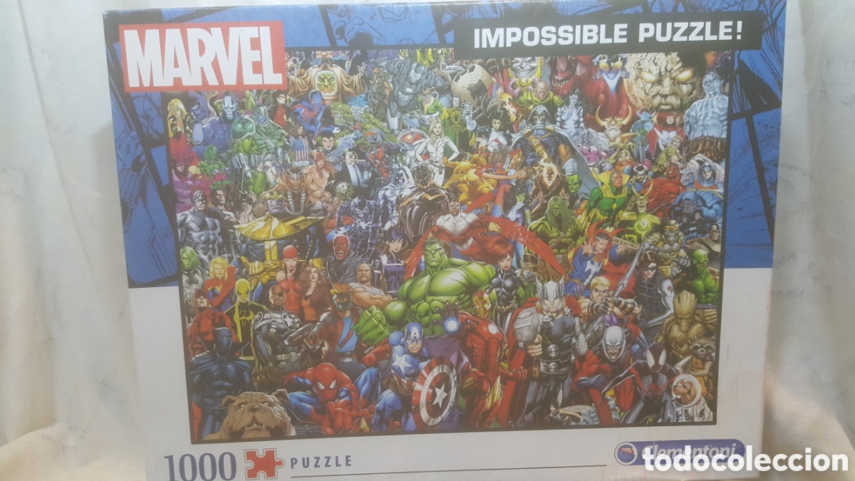 Puzzles: PUZZLE DE 1000 PIEZAS DE MARVEL DE CLEMENTONI - Foto 3