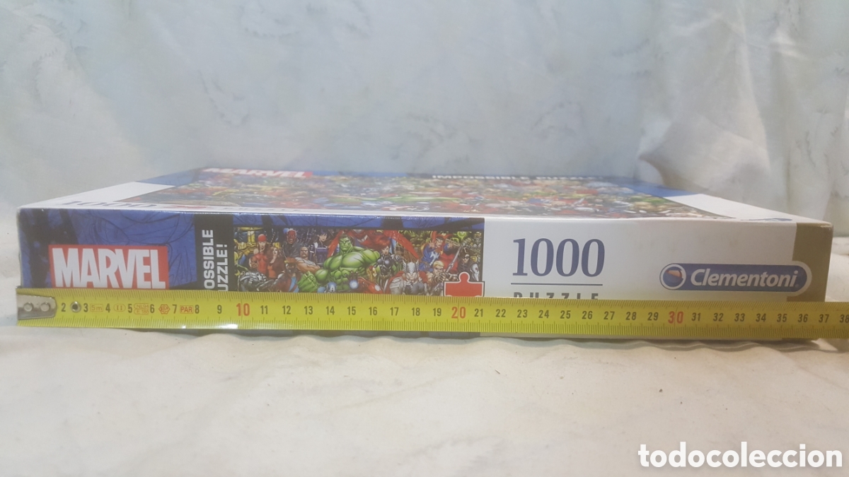 Puzzles: PUZZLE DE 1000 PIEZAS DE MARVEL DE CLEMENTONI - Foto 4