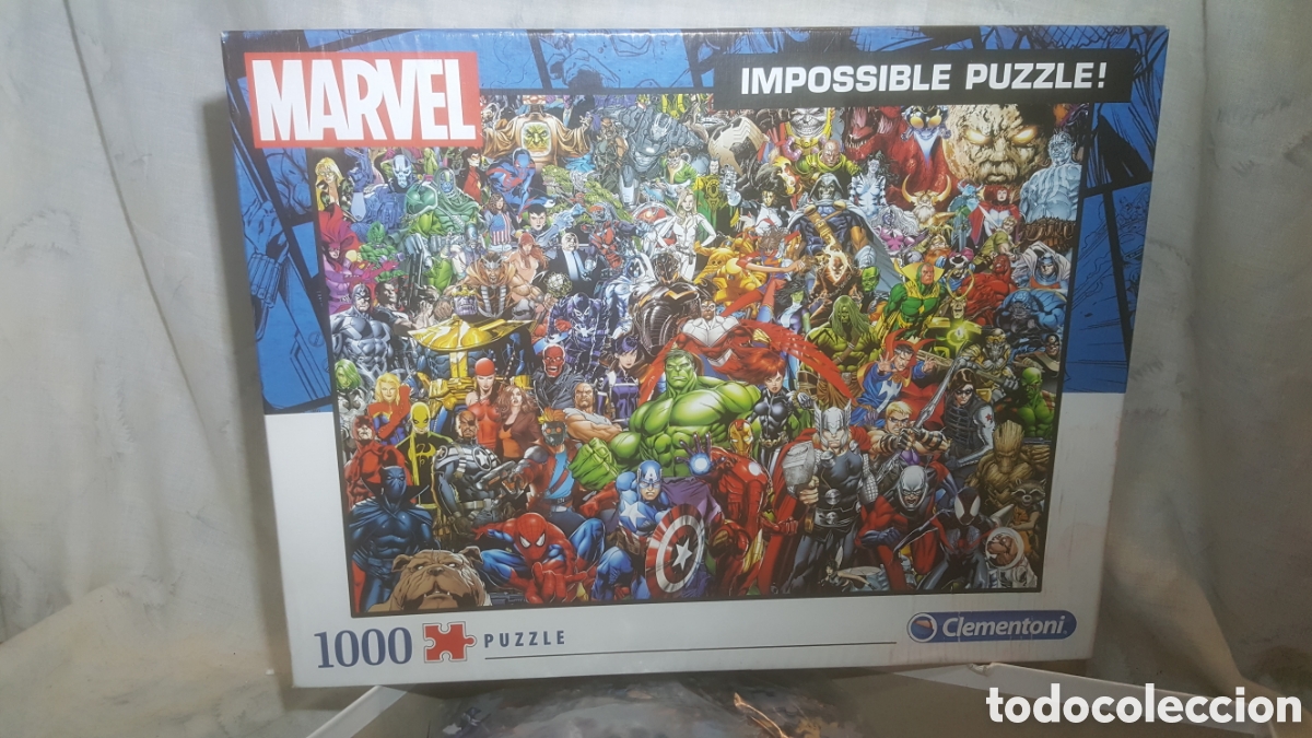 Puzzles: PUZZLE DE 1000 PIEZAS DE MARVEL DE CLEMENTONI - Foto 1