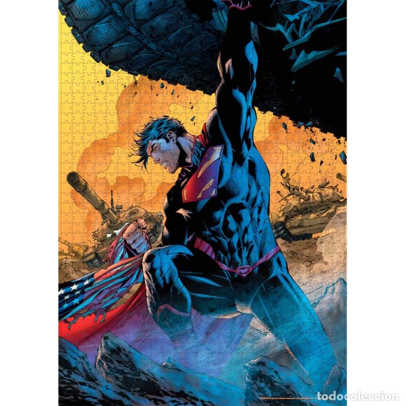 Puzzles: Puzzle Superman Tanque Jim Lee DC Comics 1000 Piezas - Foto 2