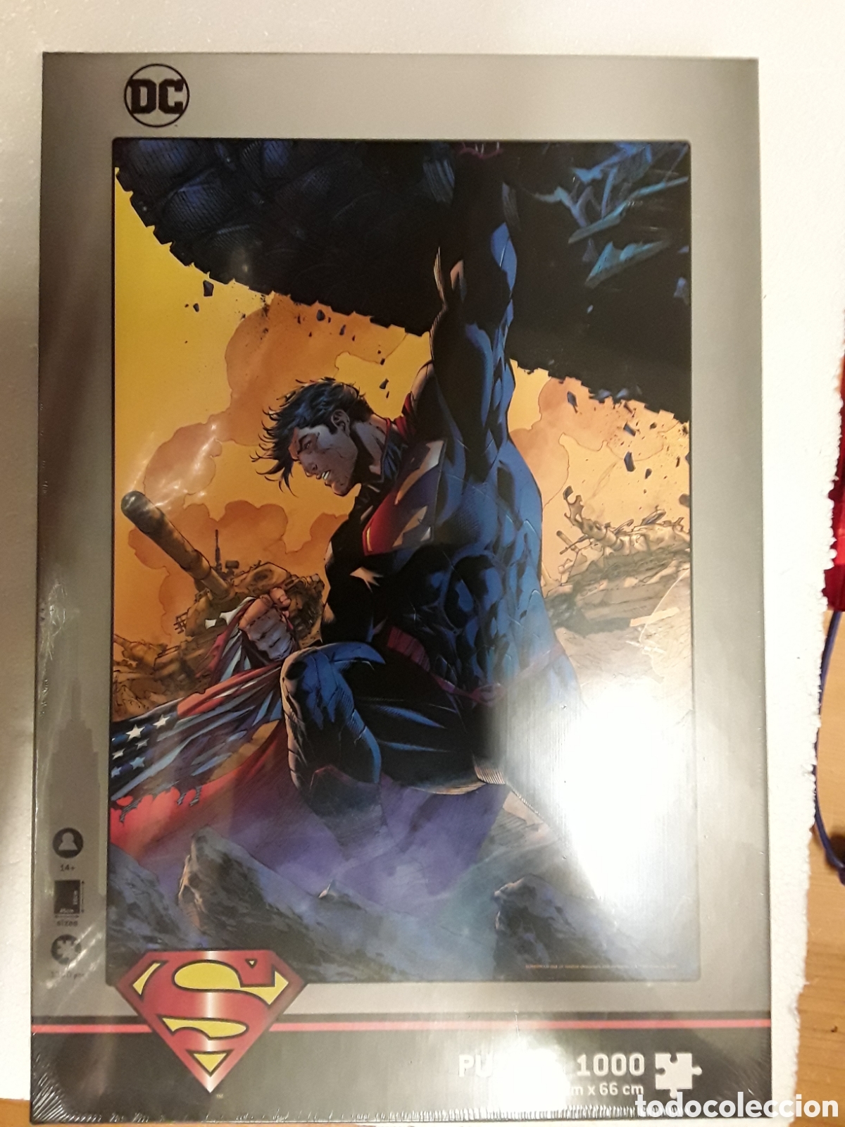Puzzles: Puzzle Superman Tanque Jim Lee DC Comics 1000 Piezas - Foto 1