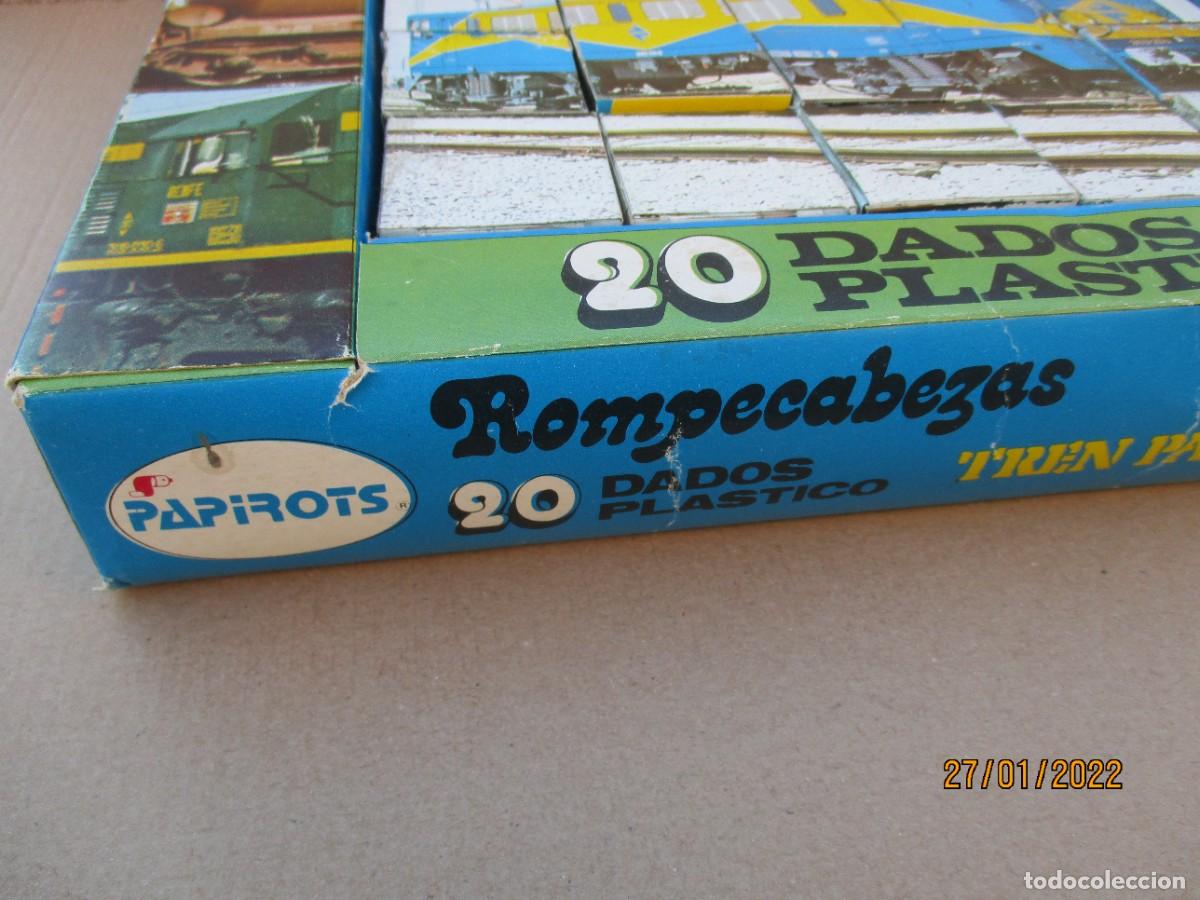 Puzzles: Rompecabezas de trenes papirots a&ntilde;os 70 - Foto 2