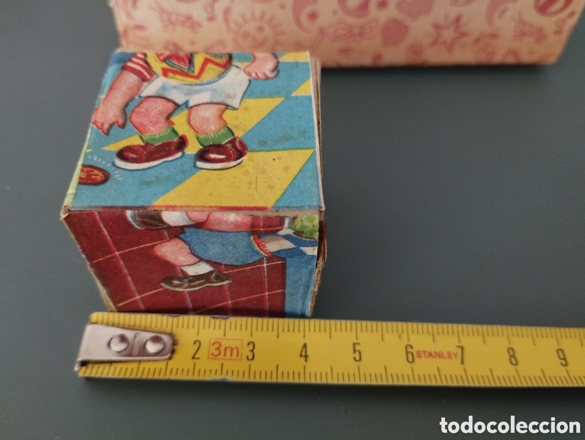 Puzzles: Antiguo puzzle cart&oacute;n 6 cubos - Foto 10