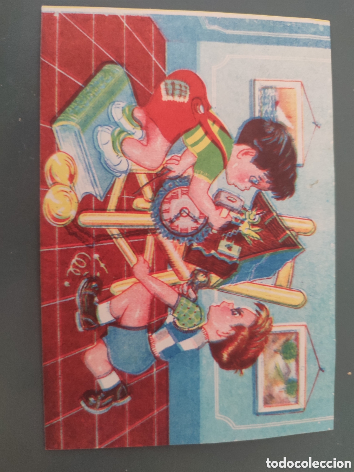 Puzzles: Antiguo puzzle cart&oacute;n 6 cubos - Foto 14