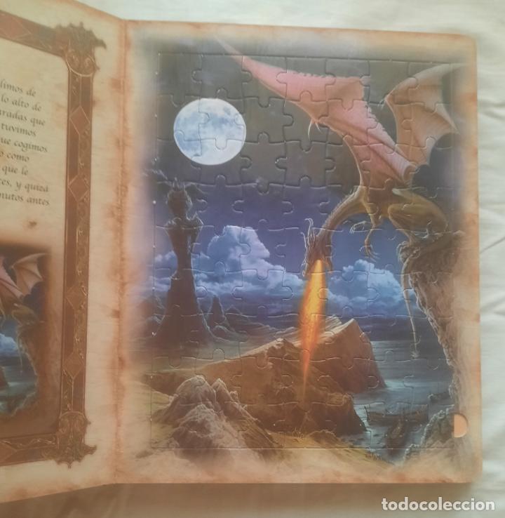 Puzzles: CR&Oacute;NICA DE LOS DRAGONES - LIBRO CON 6 PUZLES DE 63 PIEZAS. - Foto 6